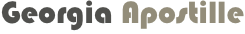 Georgia Apostille