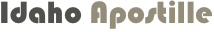 Idaho Apostille