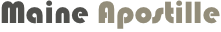 Maine Apostille