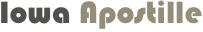 Iowa Apostille